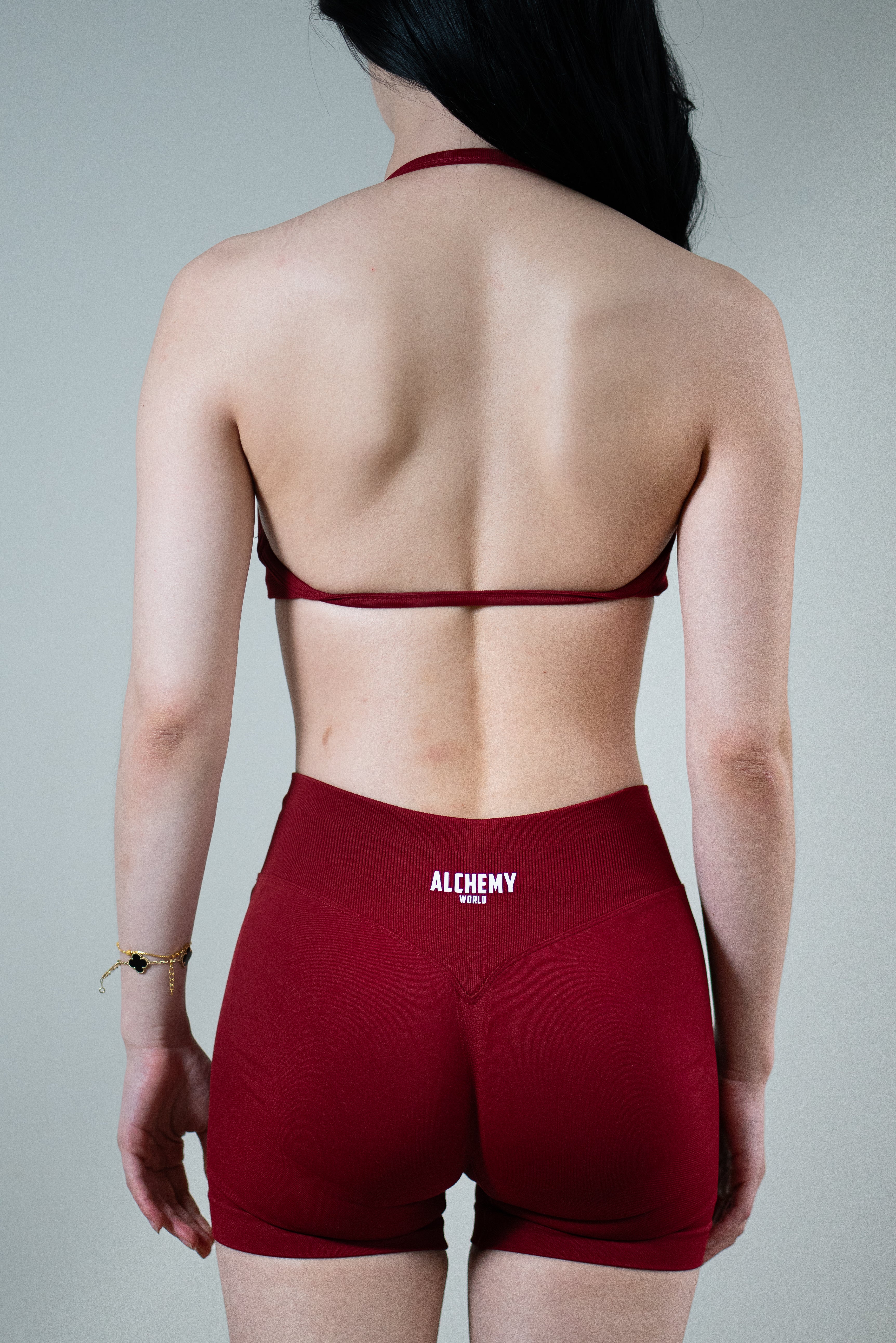 CRIMSON RED MINIMAL BRA
