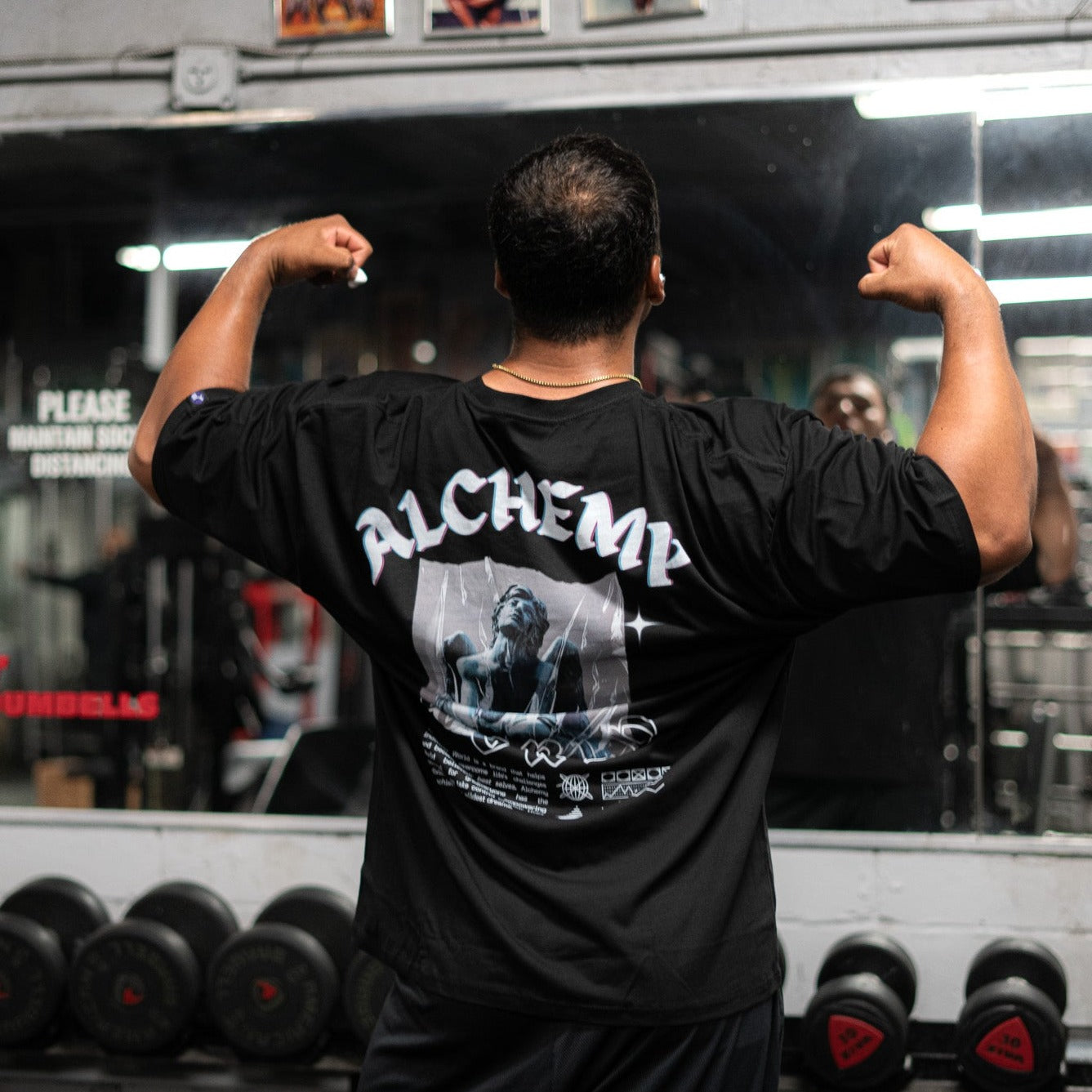 Alchemy angel oversized T-shirt