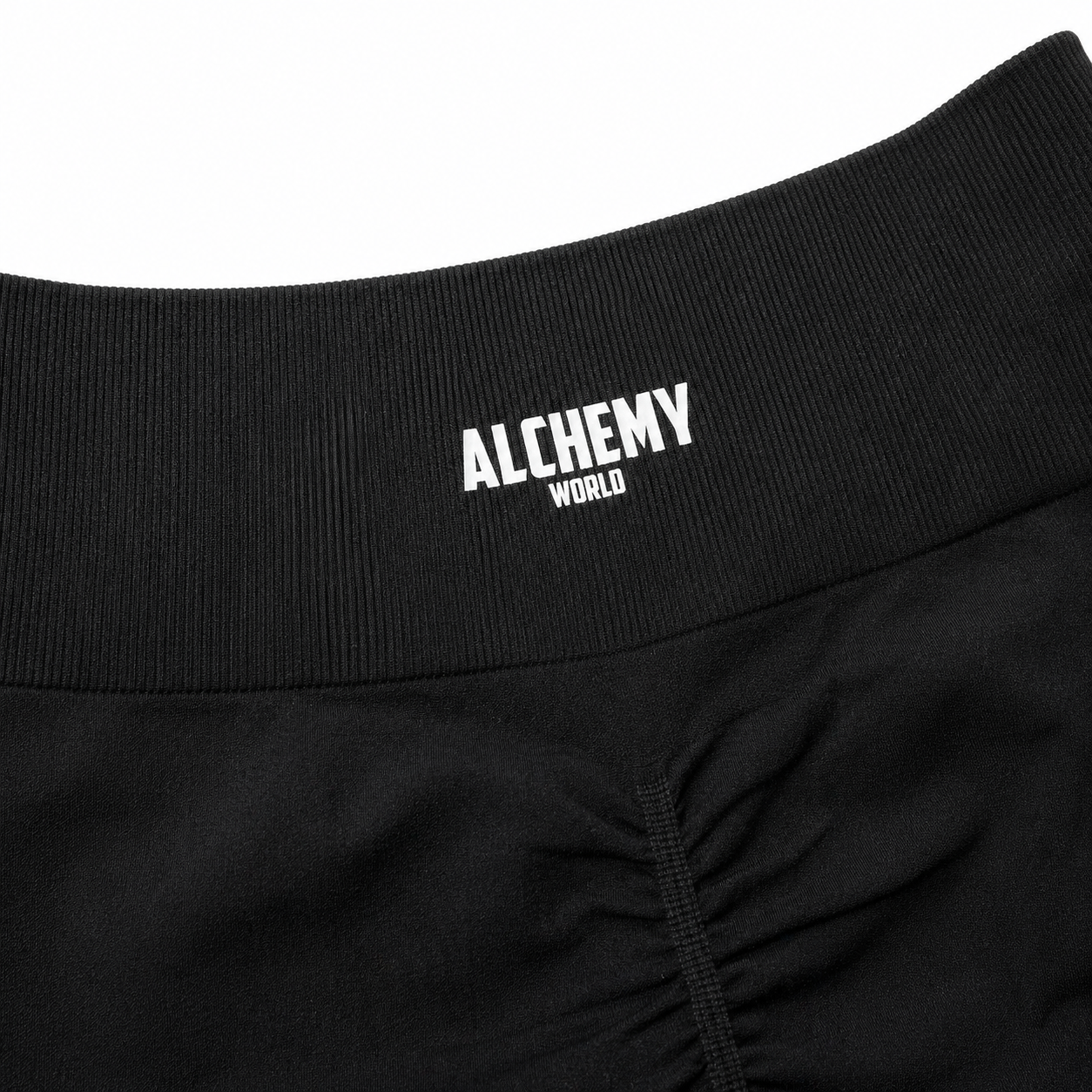 LUMA Scrunch Shorts – Black