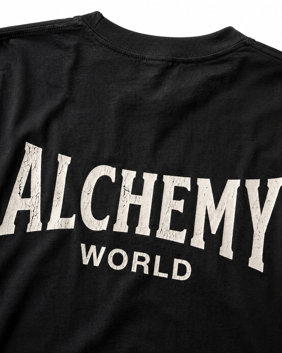 Legacy Oversized Tee – Black / Vintage White