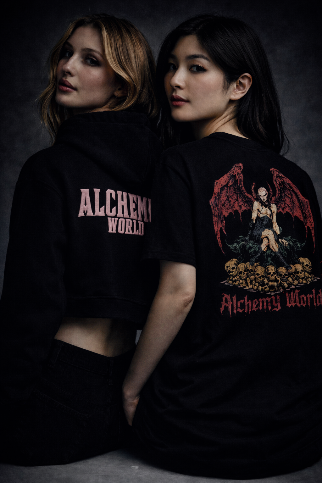 Succubus oversized shirt