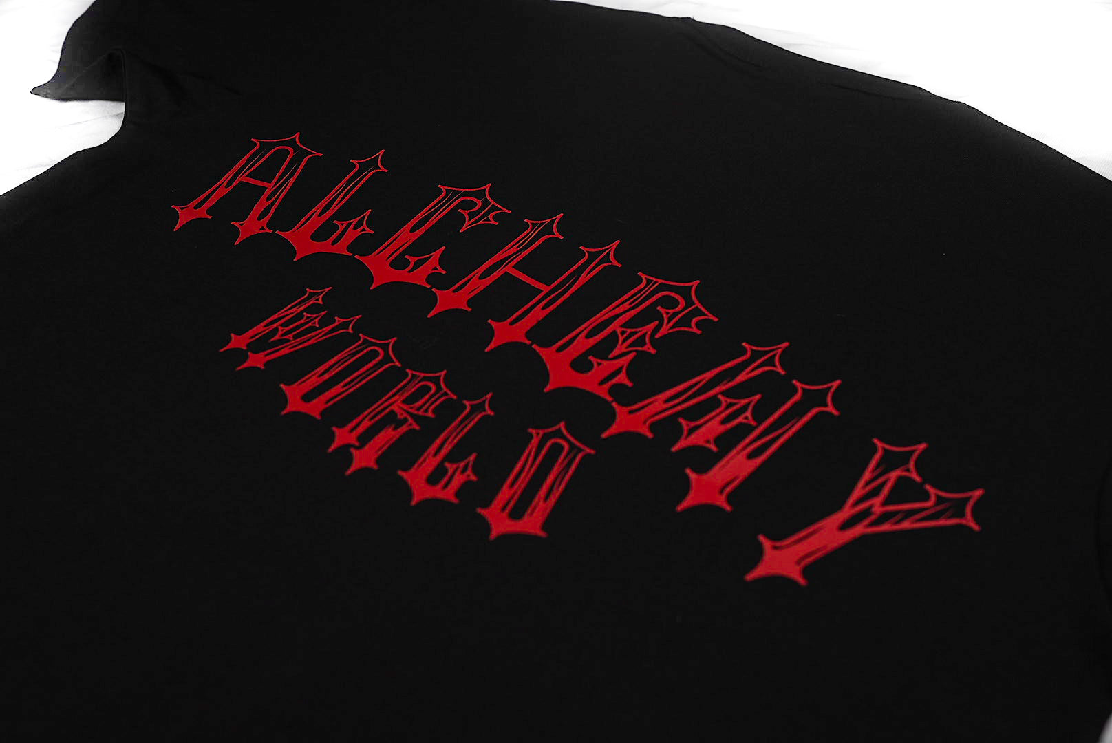 GOTHIC FLAME RED LOGO T-SHIRT