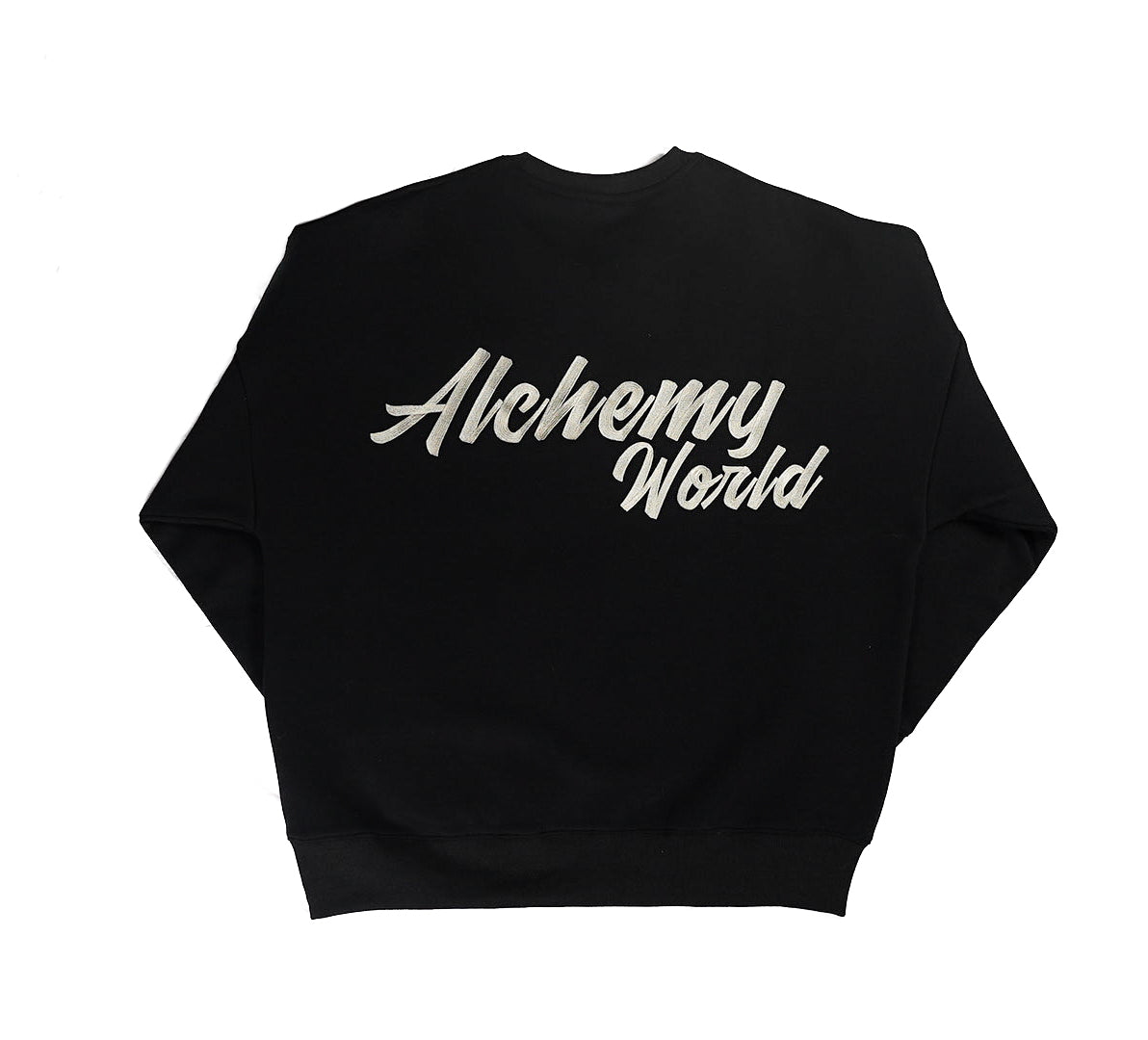 CLASSIC EMBROIDERED CREWNECK BLACK