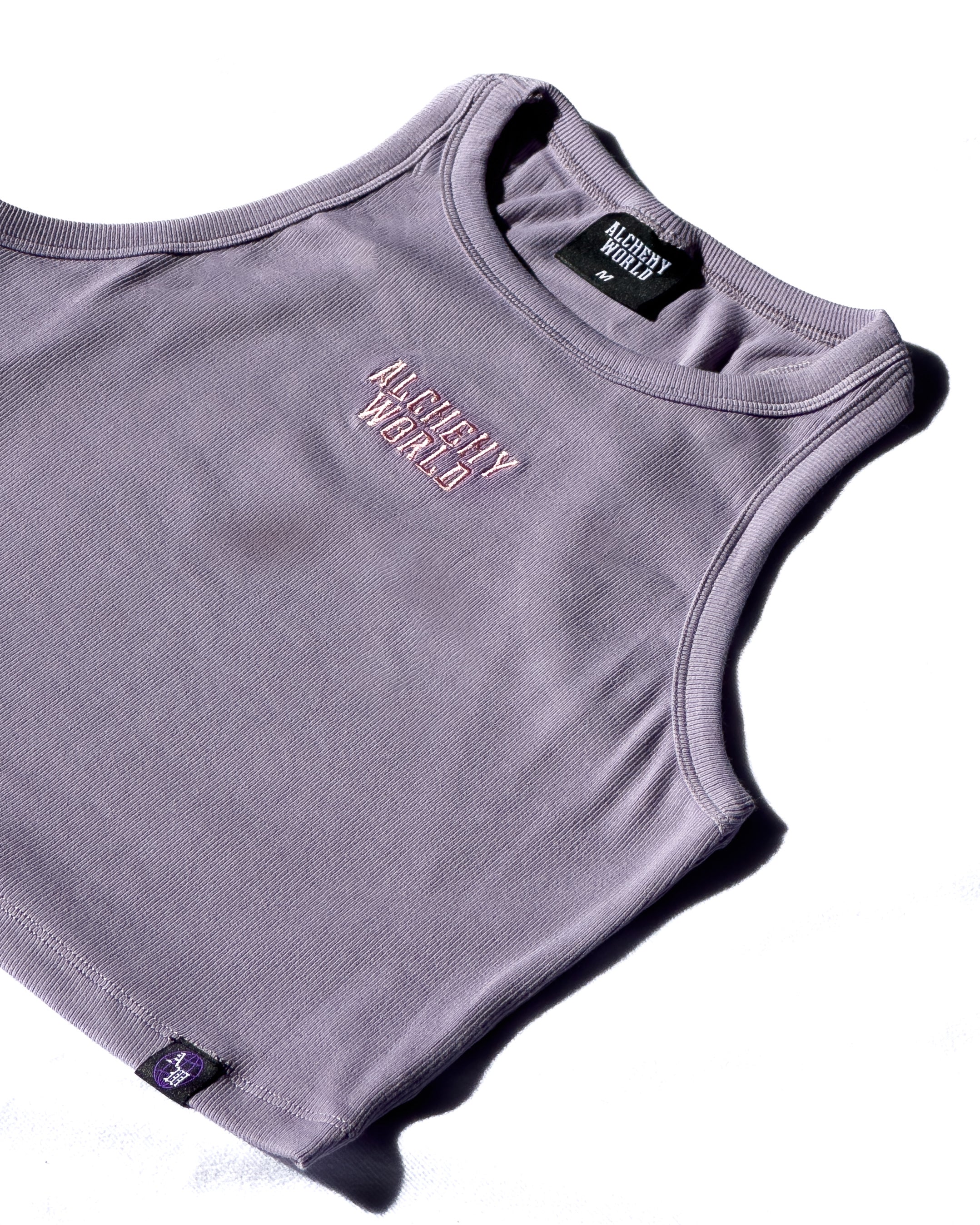 LAVENDER CROP TANK TOP