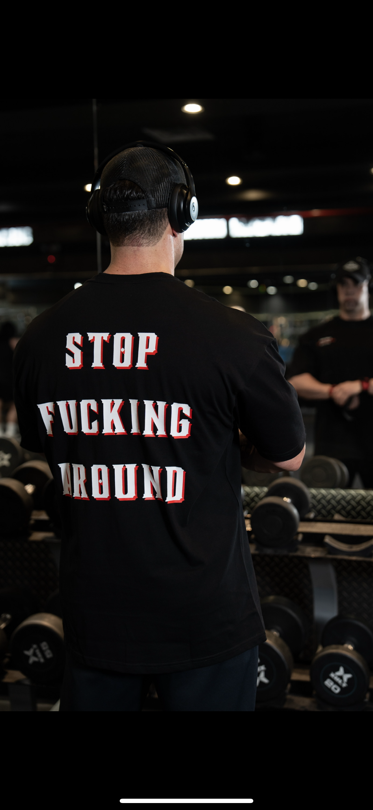 Alchemy World S.F.A. Bodybuilding Crew Tee — Black