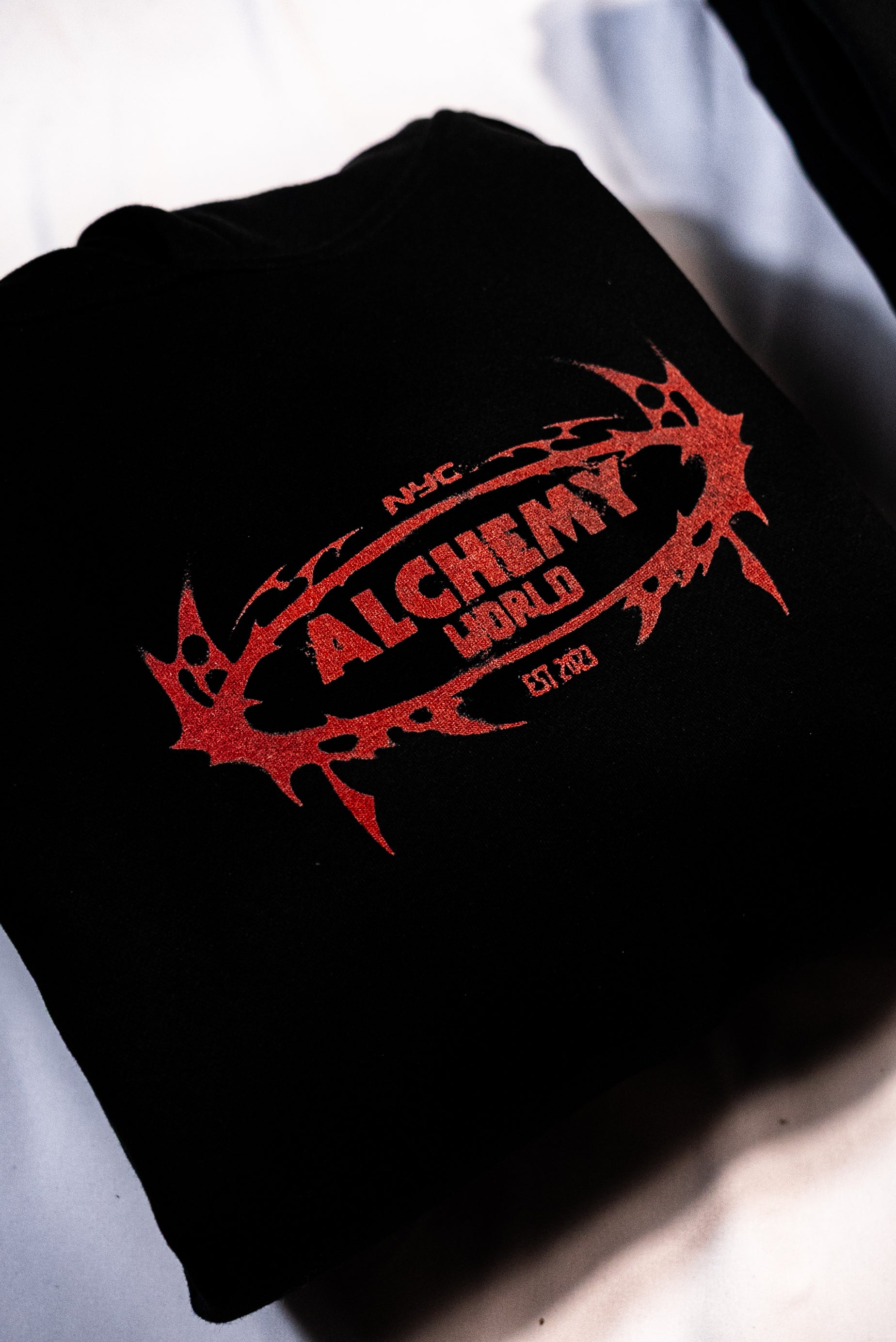 Gothic oversized hoodie