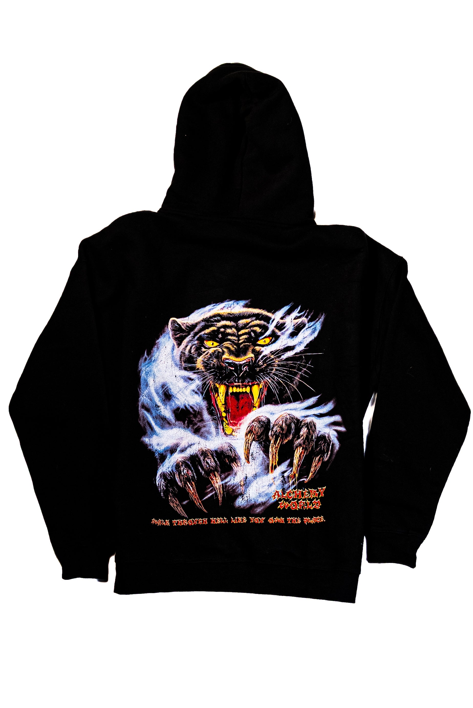 Walk through hell Panther oversized hoodie