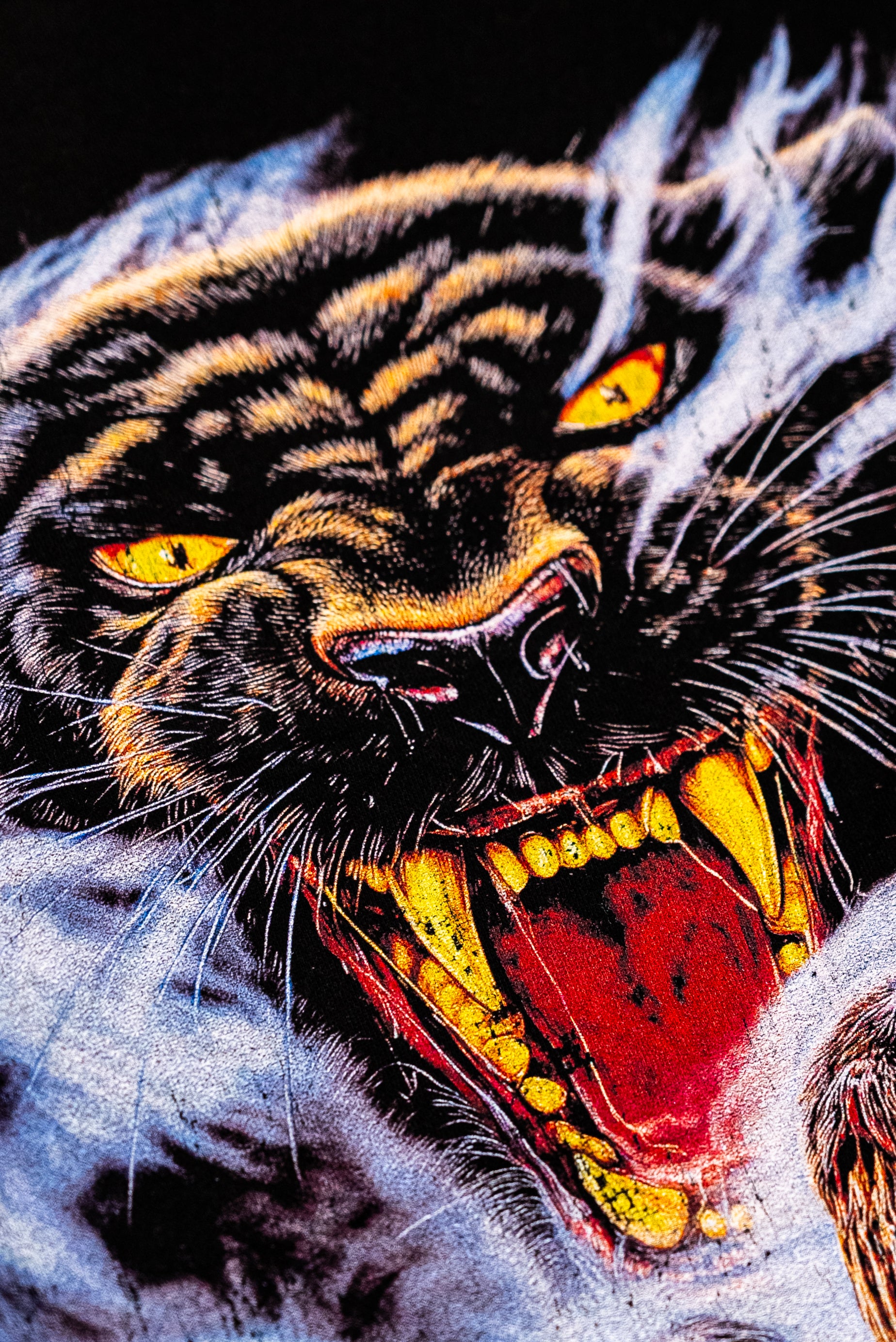 Walk through hell Panther oversized hoodie